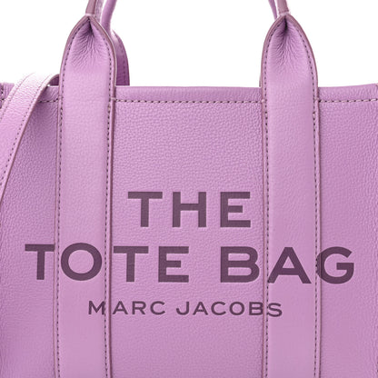 Marc Jacobs Grained Calfskin Small The Tote Bag Regal Orchid 9 of 15