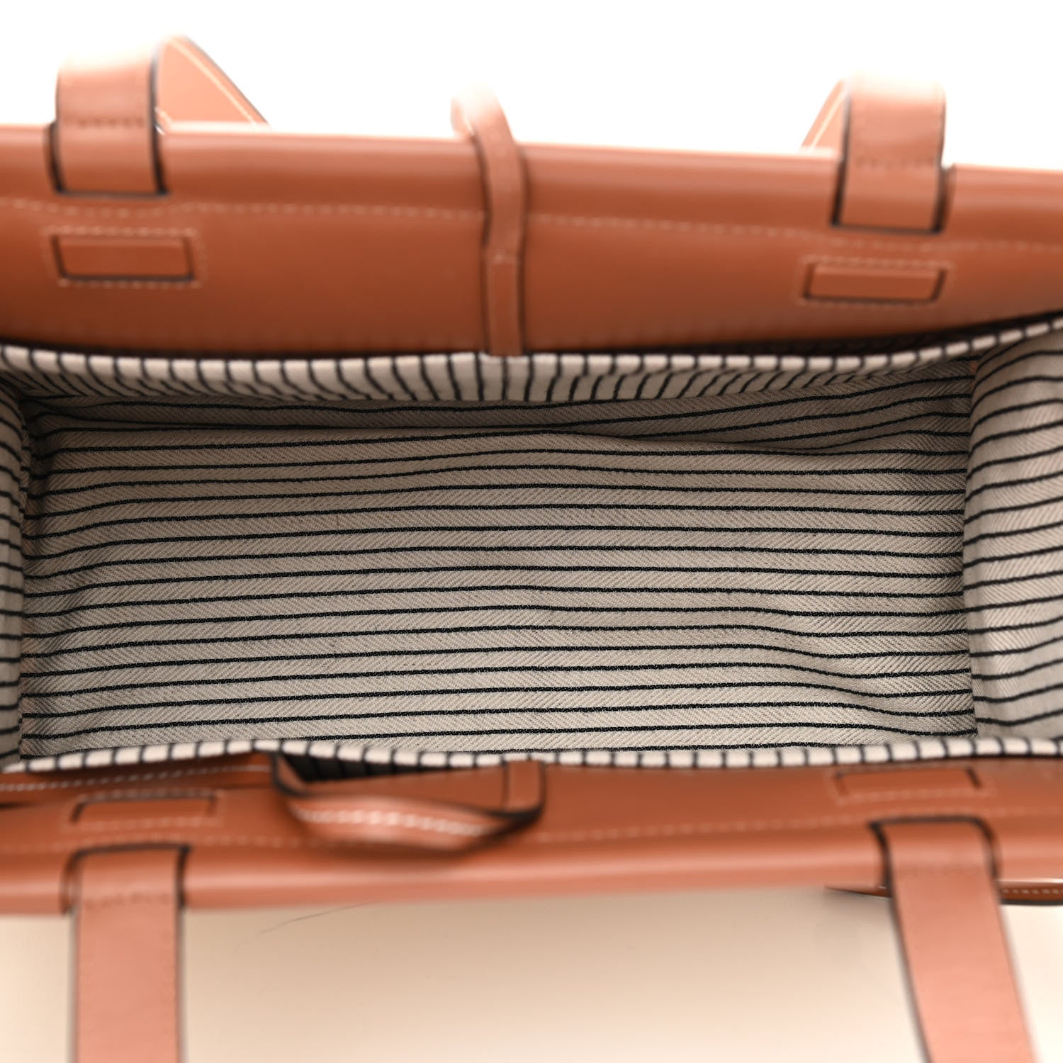 Loewe Canvas Calfskin Small Cushion Tote Beige 5 of 10