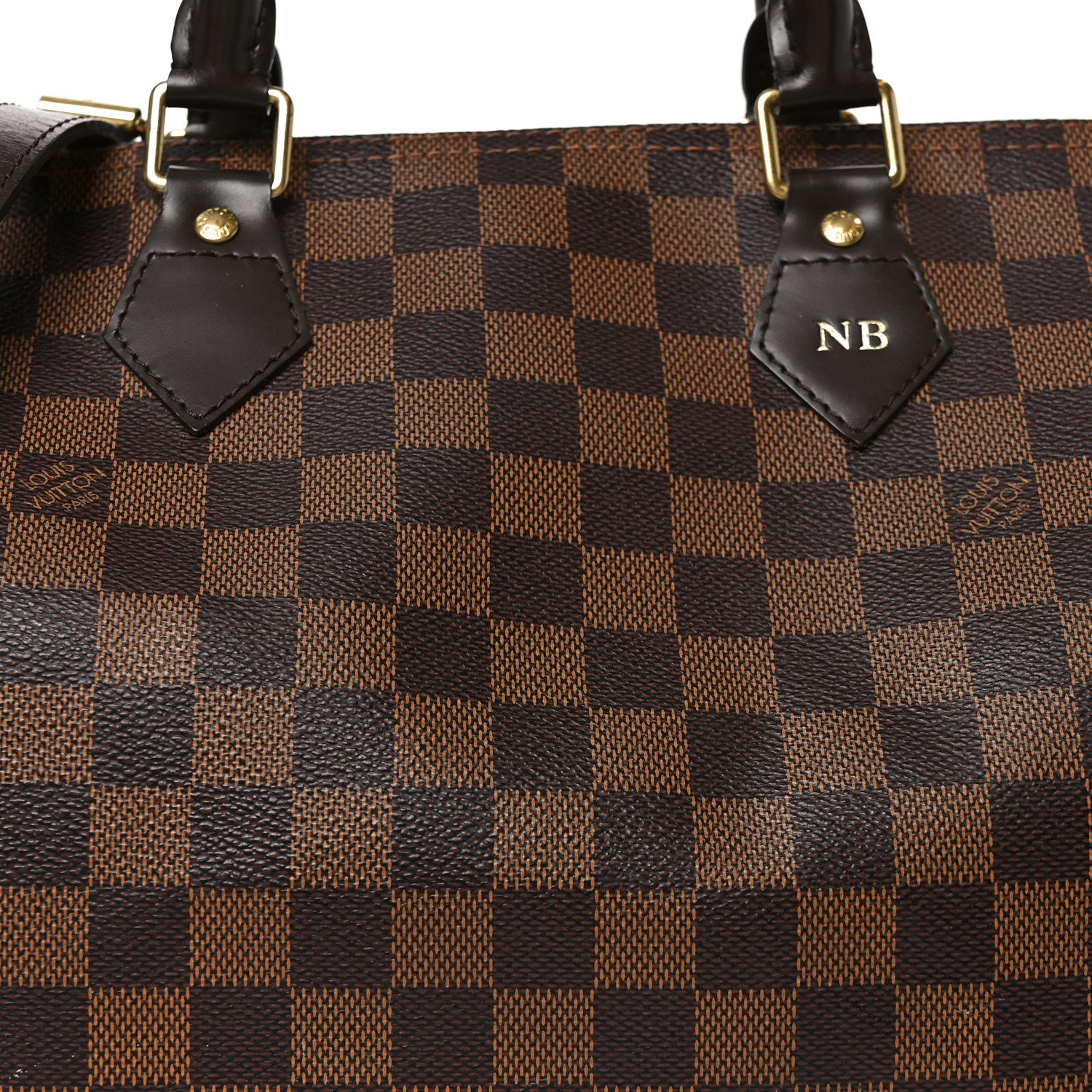 Louis Vuitton Damier Ebene Speedy Bandouliere 30 7 of 10