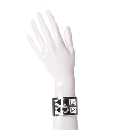 Hermes Sterling Silver Collier De Chien Bracelet SH 2 of 7