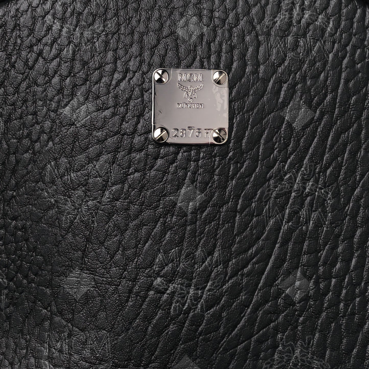 Visetos Medium Side Studs Stark Backpack Black