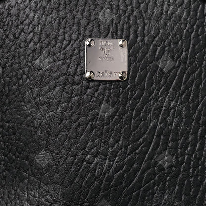 MCM Visetos Medium Side Studs Stark Backpack Black 7 of 14