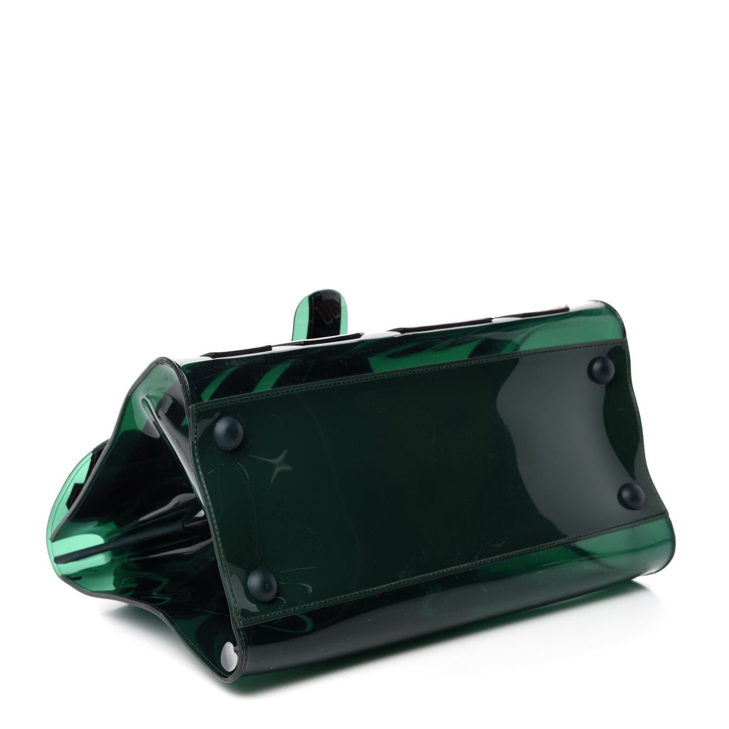 Delvaux PVC The Hero 1829 Brillant Satchel Vert 4 of 9