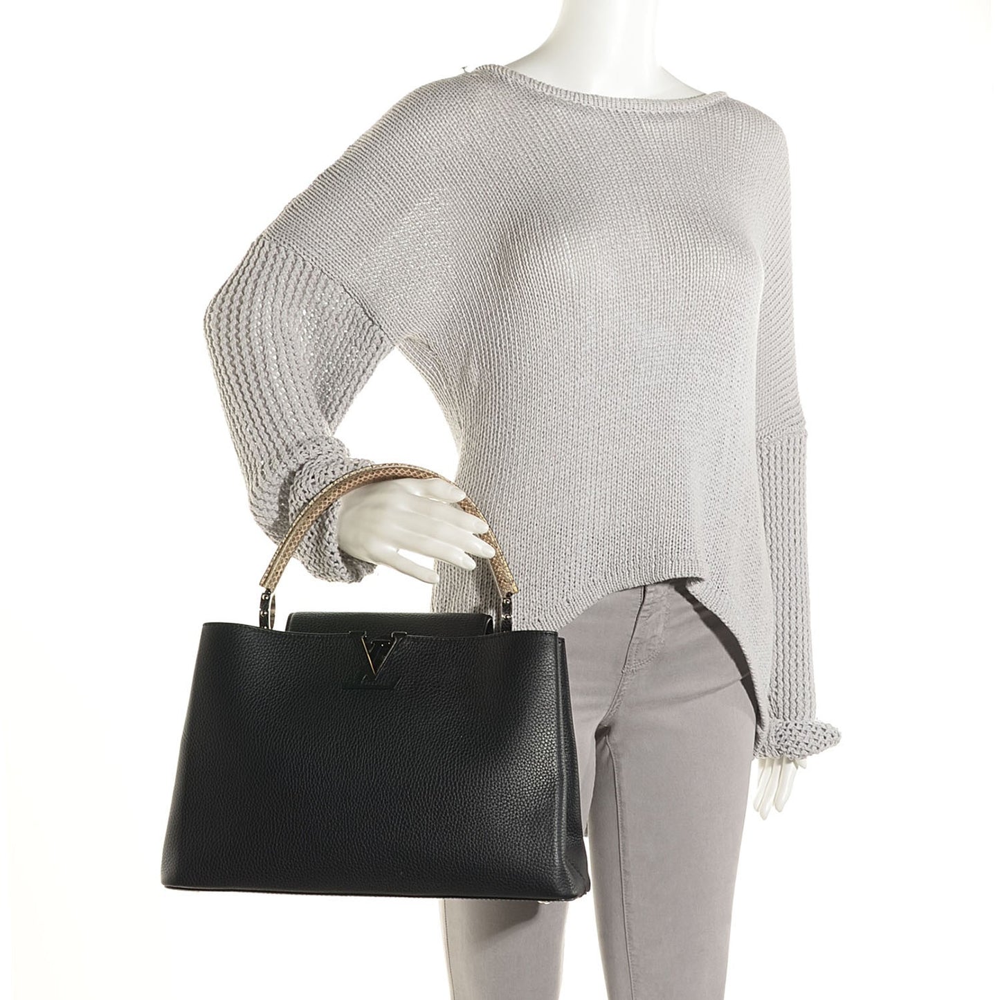 Taurillon Ayers Capucines MM Black