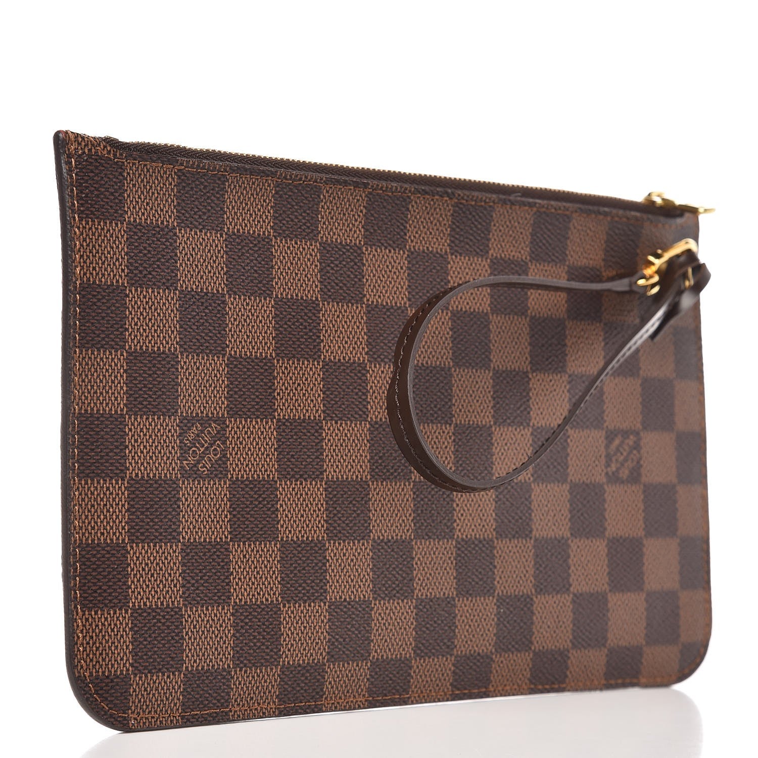 Louis Vuitton Damier Ebene Neverfull MM GM Pochette 3 of 8