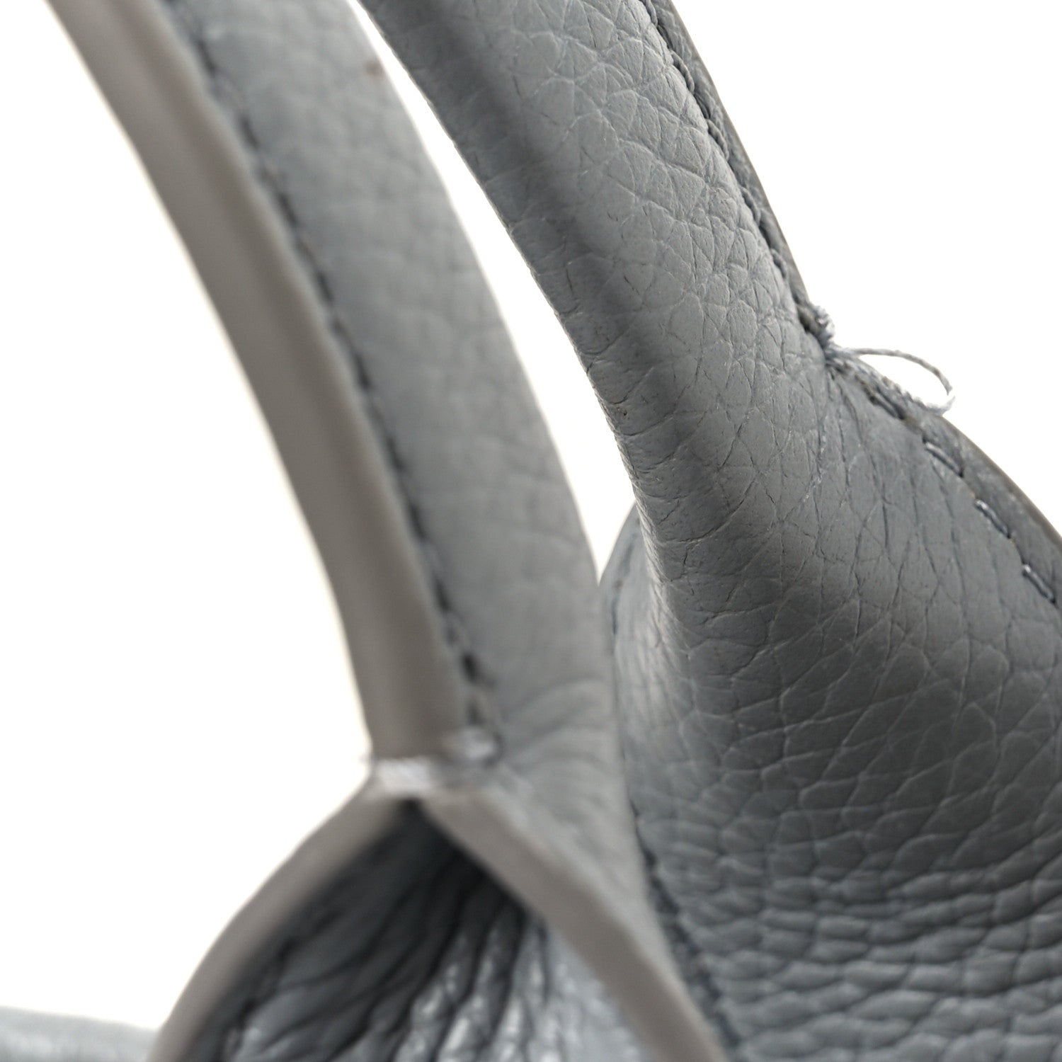 Marc Jacobs Grained Calfskin Medium The Tote Bag Grey 13 of 14