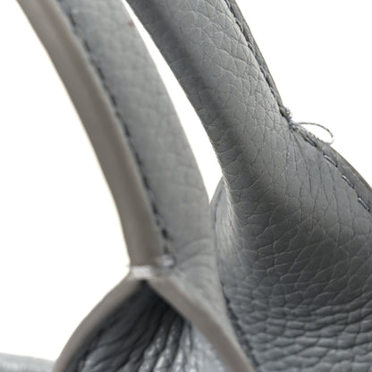 Marc Jacobs Grained Calfskin Medium The Tote Bag Grey 13 of 14