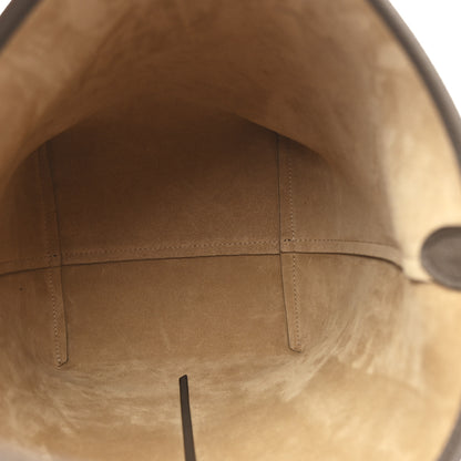 The Row Grained Calfskin Medium N/S Park Tote Taupe 5 of 10