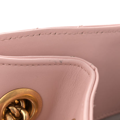 Gucci Calfskin Matelasse Medium GG Marmont Shoulder Tote Bag Perfect Pink 11 of 13