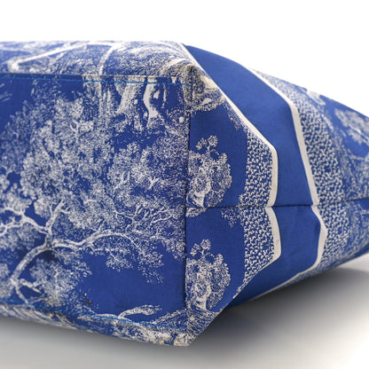 Christian Dior Technical Fabric Toile De Jouy DiorTravel Nomad Pouch Fluorescent Blue 10 of 10