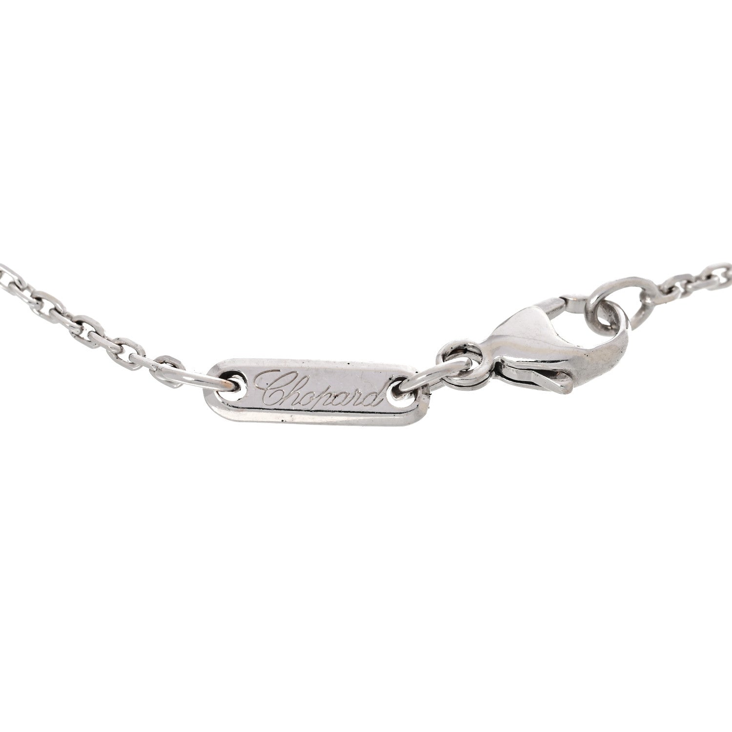 Chopard 18K White Gold Diamond Happy Bubbles Bracelet 3 of 5
