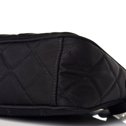 Prada Nylon Tessuto Impuntu Quilted Crossbody Bag Black 9 of 9