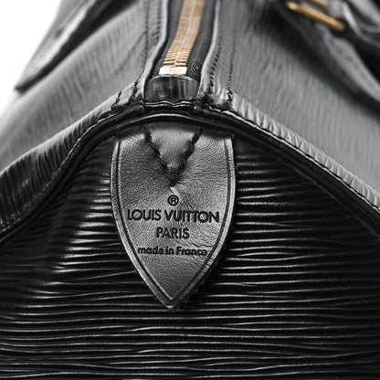 Louis Vuitton Epi Speedy 40 Black 6 of 16
