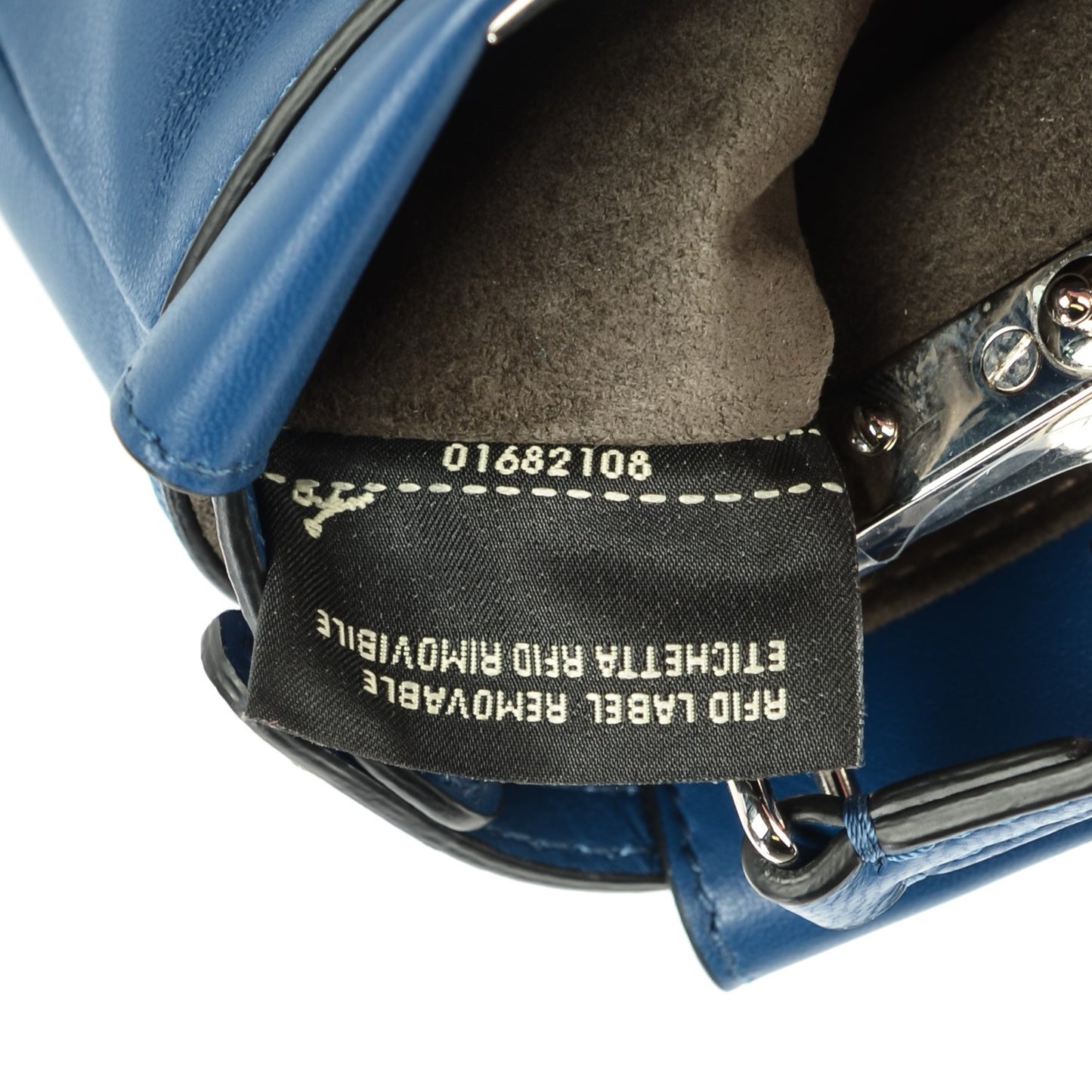 Nappa Micro Peekaboo Iconic Satchel Iris