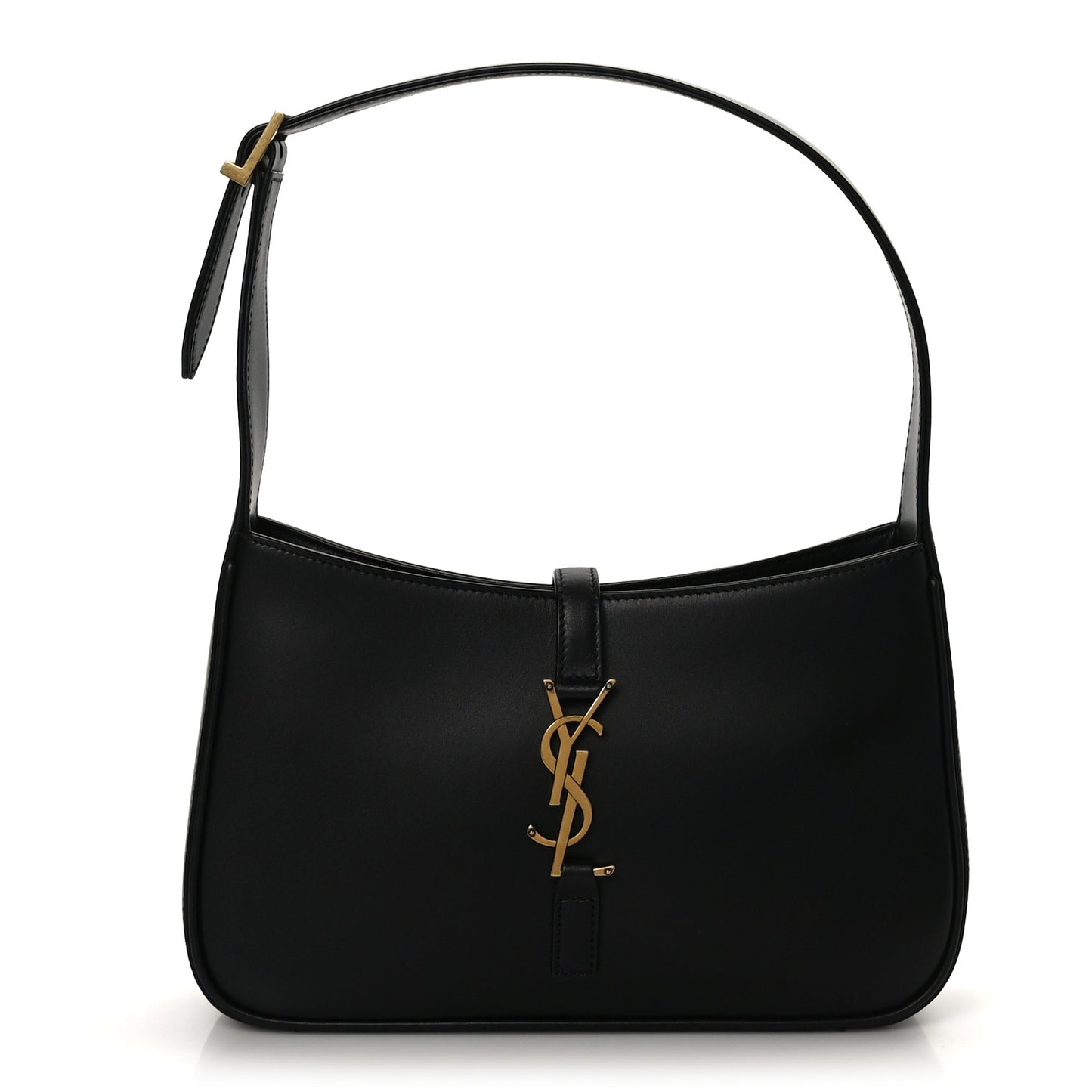 Smooth Calfskin Le 5 A 7 Hobo Black