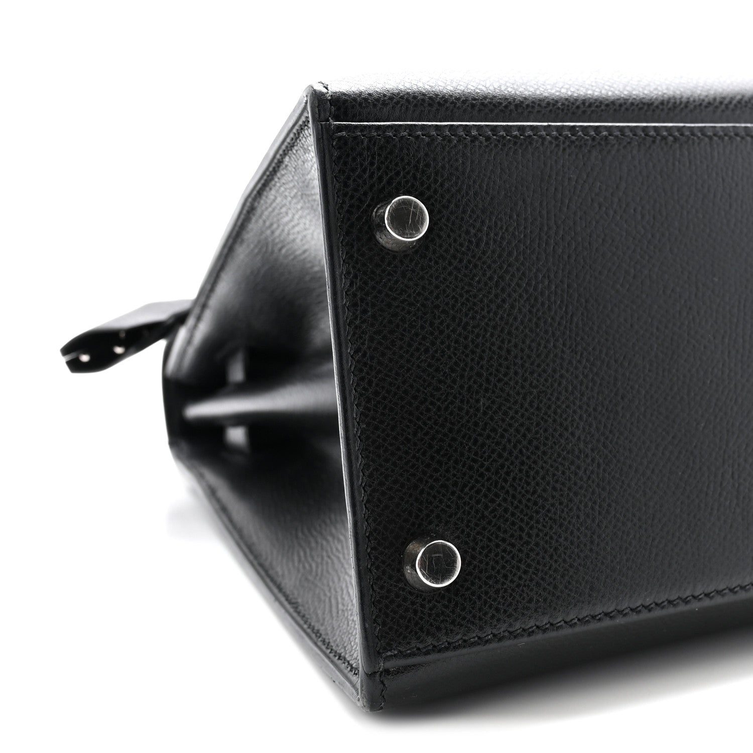 Hermes Epsom Kelly Sellier 32 Black 7 of 8