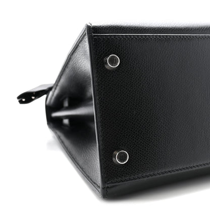 Hermes Epsom Kelly Sellier 32 Black 7 of 8