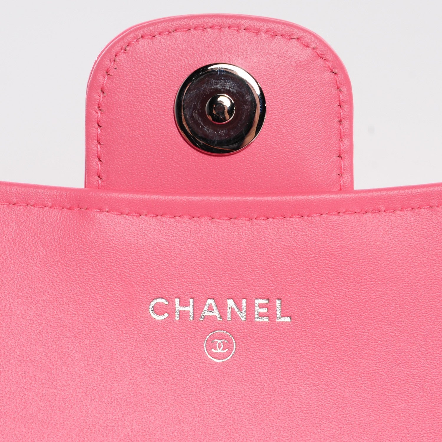 Chanel Patent Quilted Clutch With Removable Chain Light Pink 6 of 8