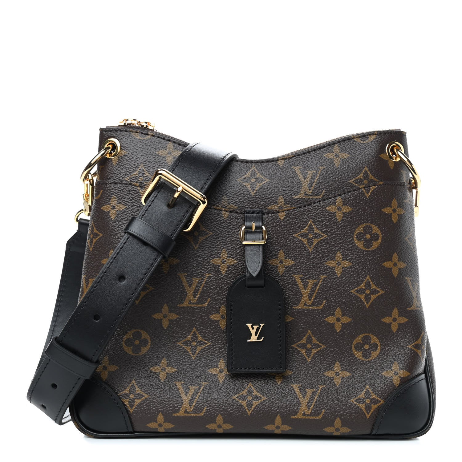 Louis Vuitton Monogram Odeon PM Black 1 of 8