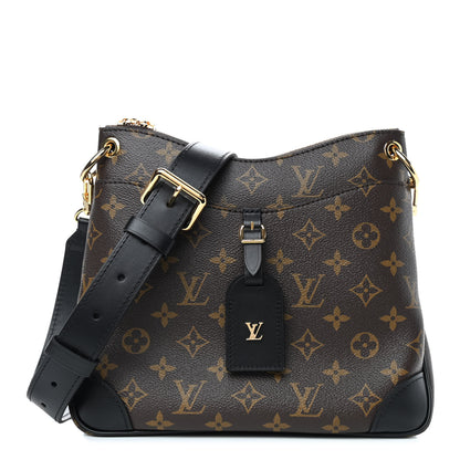 Louis Vuitton Monogram Odeon PM Black 1 of 8