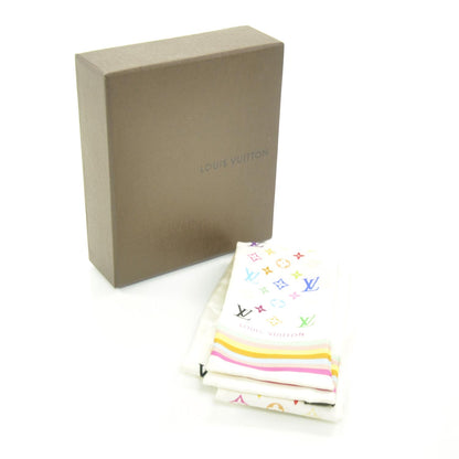 Louis Vuitton Silk Monogram Multicolor Bandeau White 3 of 5