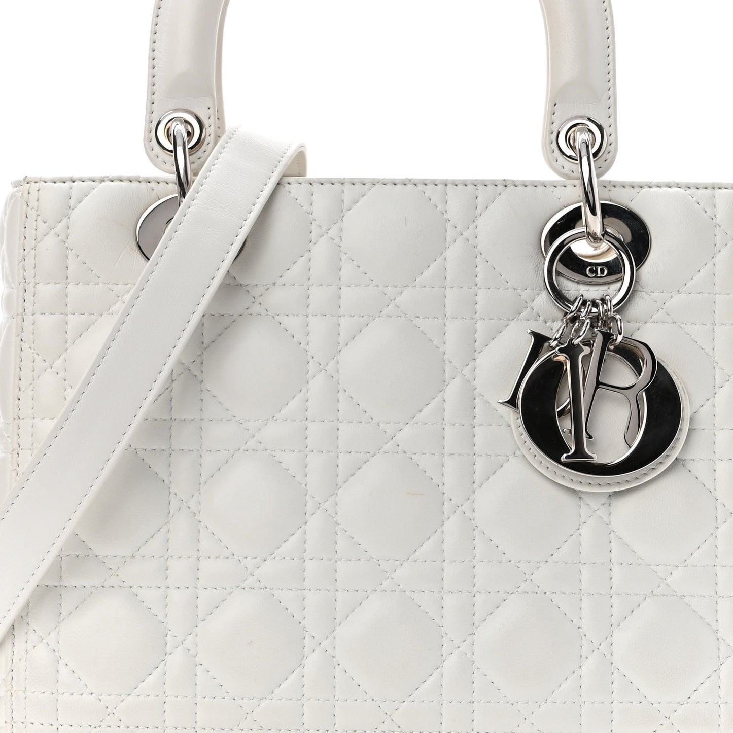 Lambskin Cannage Medium Lady Dior
