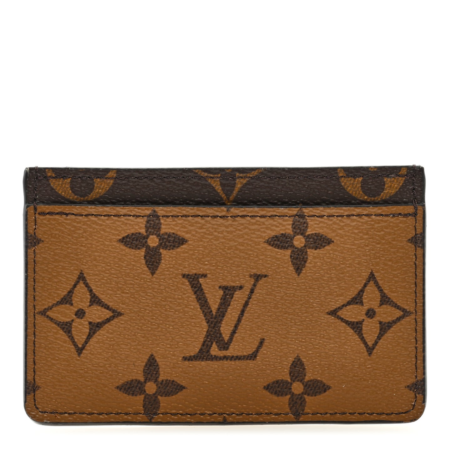 Reverse Monogram Card Holder