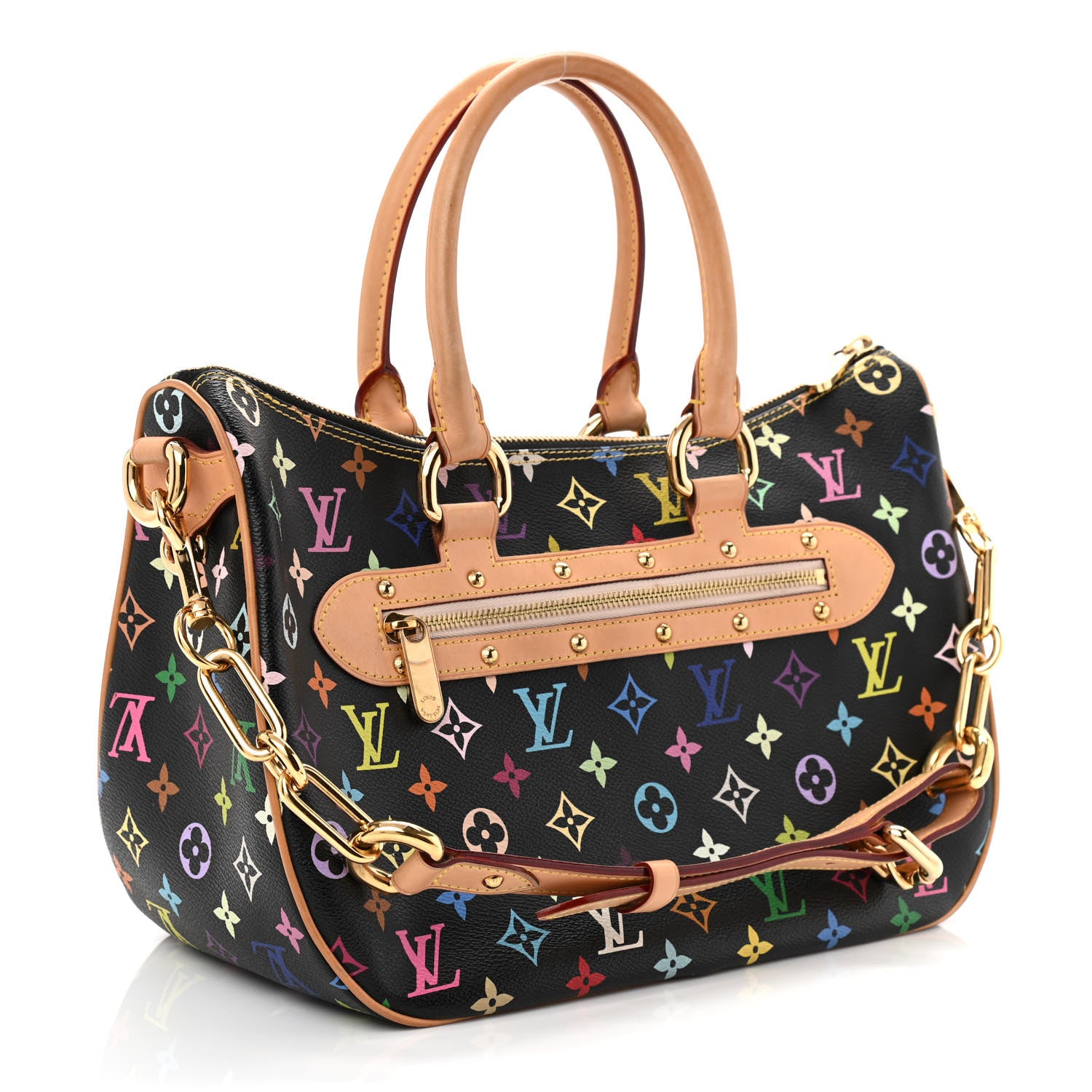 Louis Vuitton Monogram Multicolor Rita Black 4 of 11