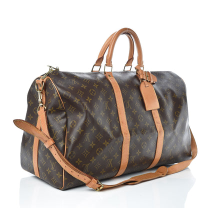 Louis Vuitton Monogram Keepall Bandouliere 50 3 of 14