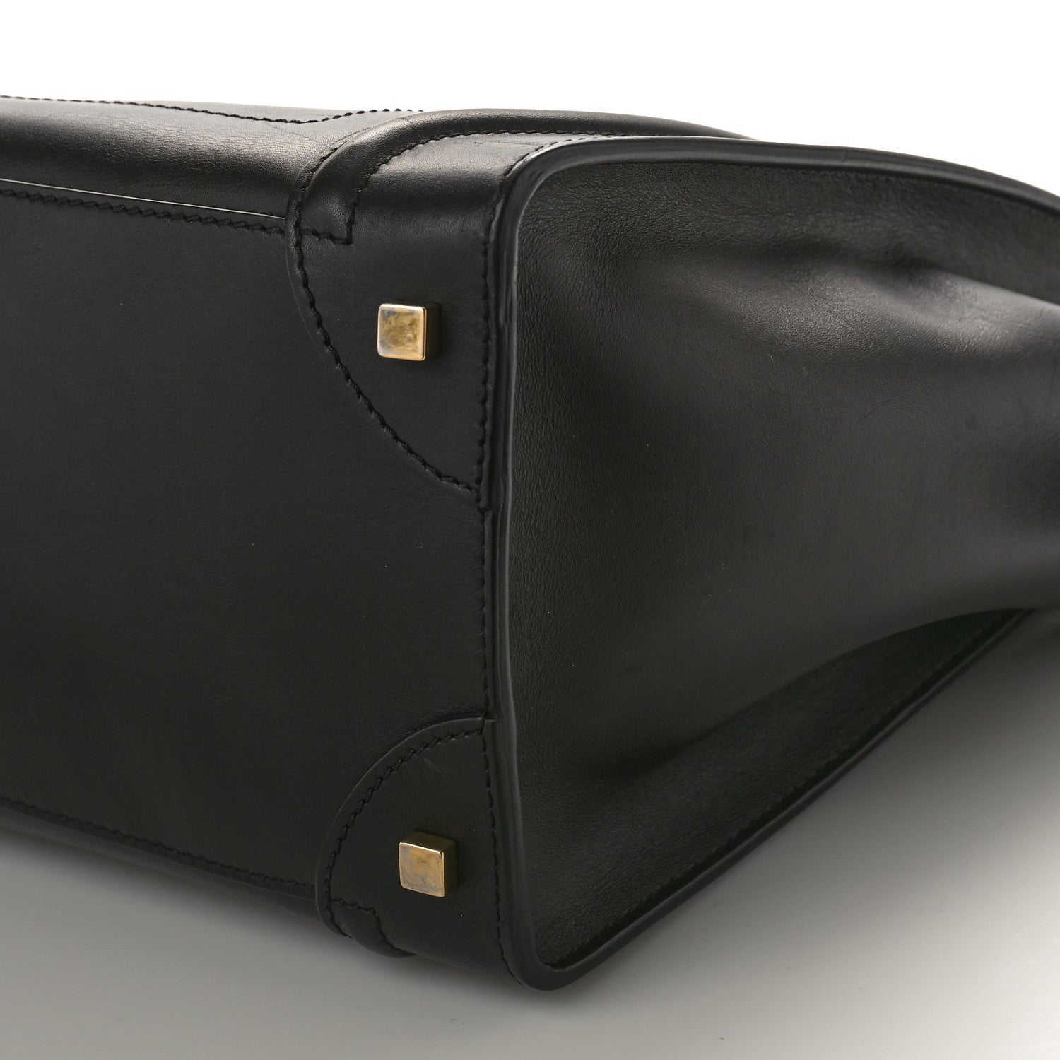 Celine Smooth Calfskin Mini Luggage Black 8 of 10