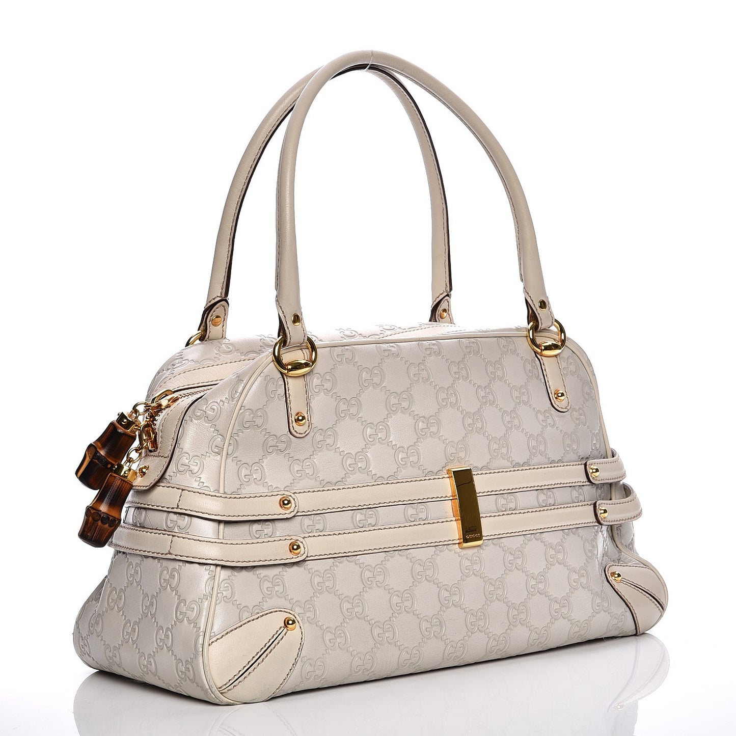 Guccissima Large Wave Boston Off White