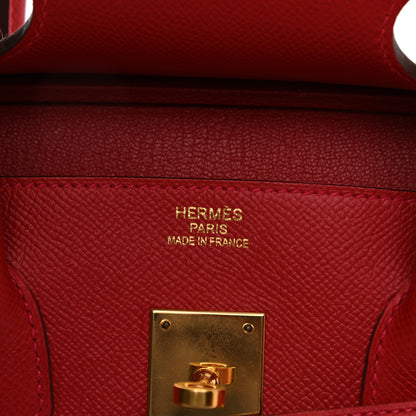 Hermes Epsom Birkin 35 Rouge Casaque 6 of 11