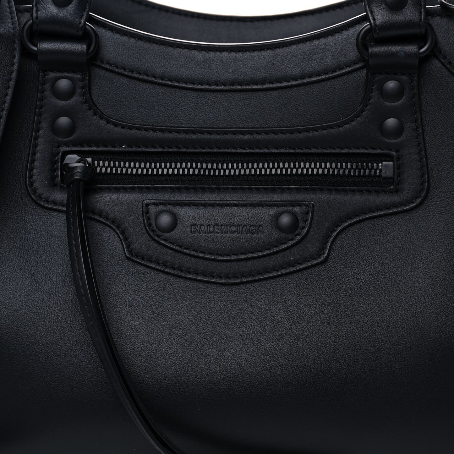 Smooth Calfskin Neo Classic Black Hardware S City Black