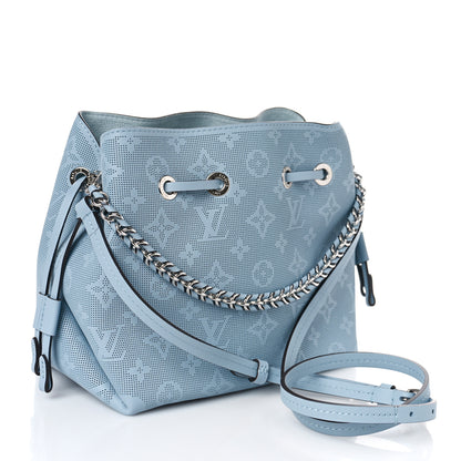 Louis Vuitton Calfskin Reverse Mahina Bella Horizon Blue 4 of 9