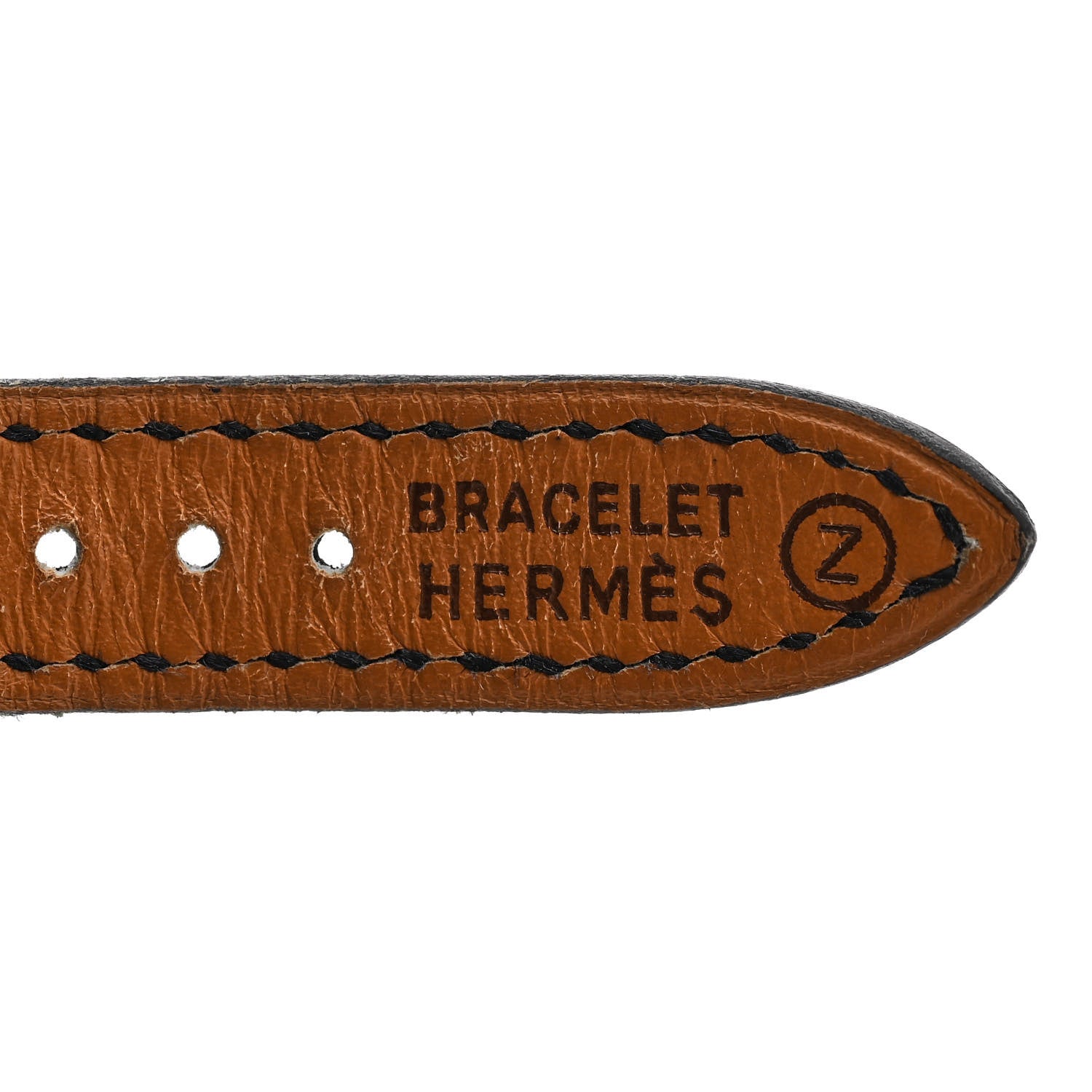 Hermes Stainless Steel Epsom 20mm Kelly Cadena Quartz Watch Noir 4 of 7