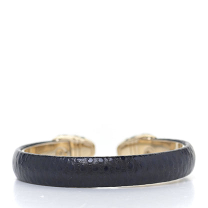 Bulgari Galuchat Serpenti Forever Bracelet S Navy 2 of 4