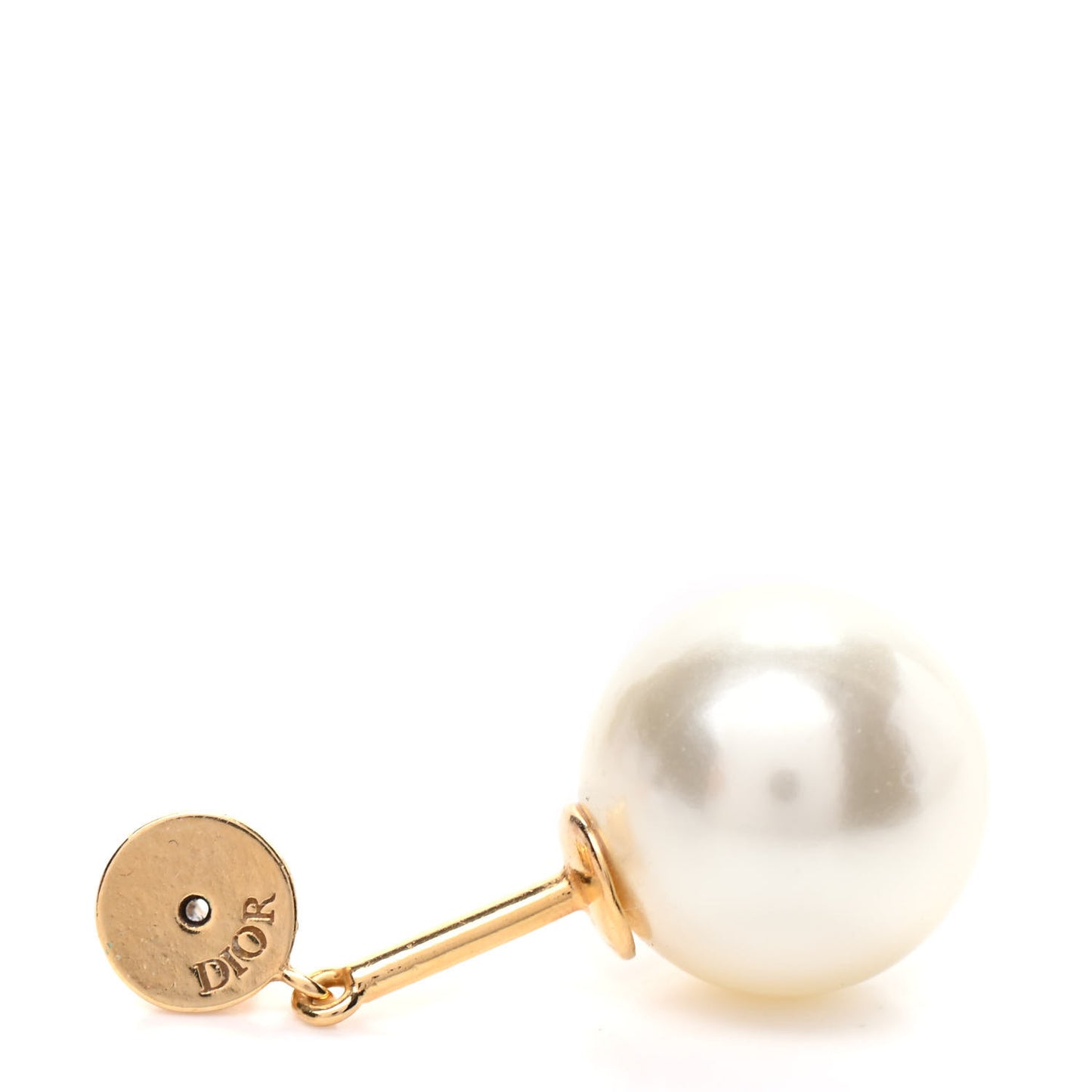Pearl Crystal My ABCDior Tribales Etoile Earring Gold
