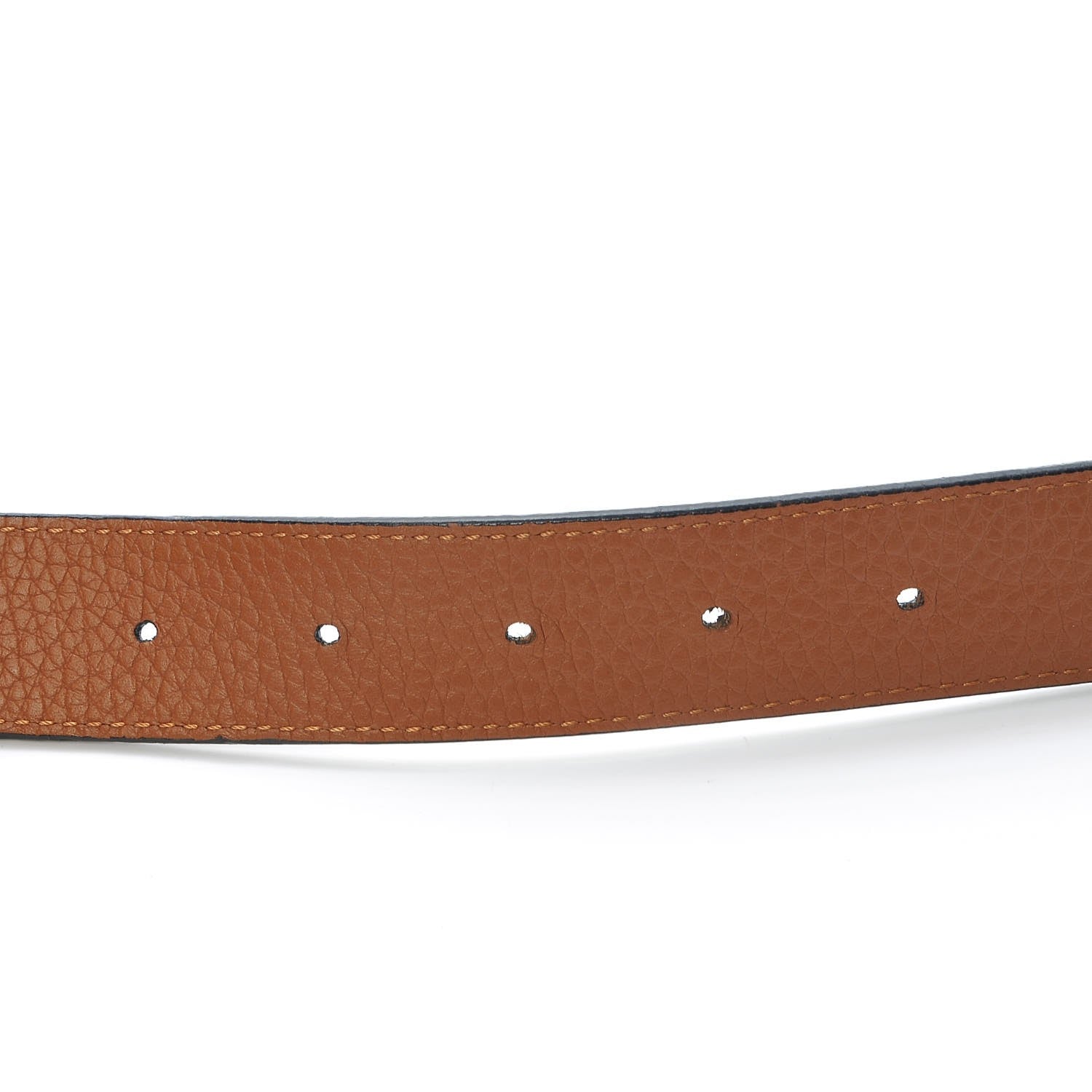 Louis Vuitton Taurillon Calfskin 30mm LV Initiales Reversible Belt 90 36 Black 5 of 7