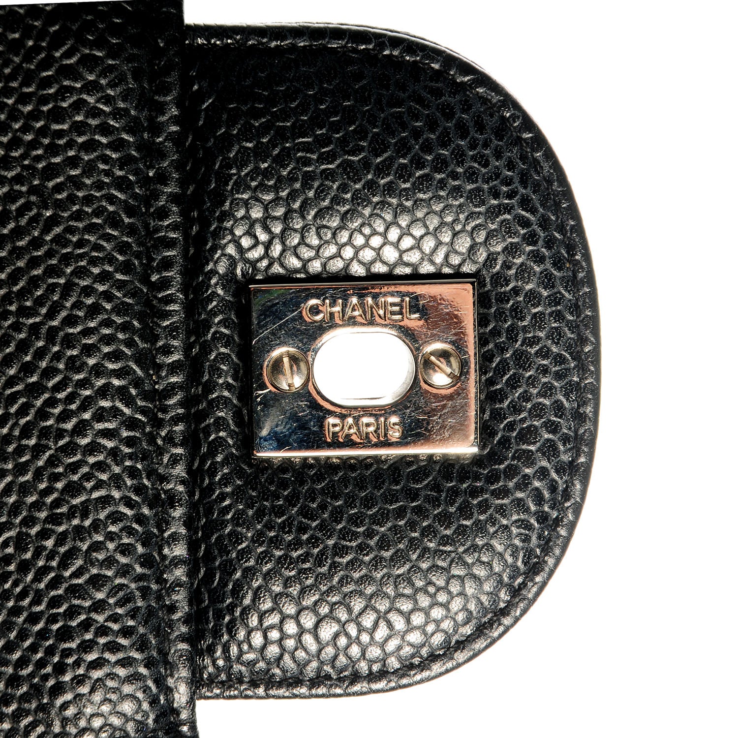 Chanel Caviar Jumbo Single Flap Black 8 of 8