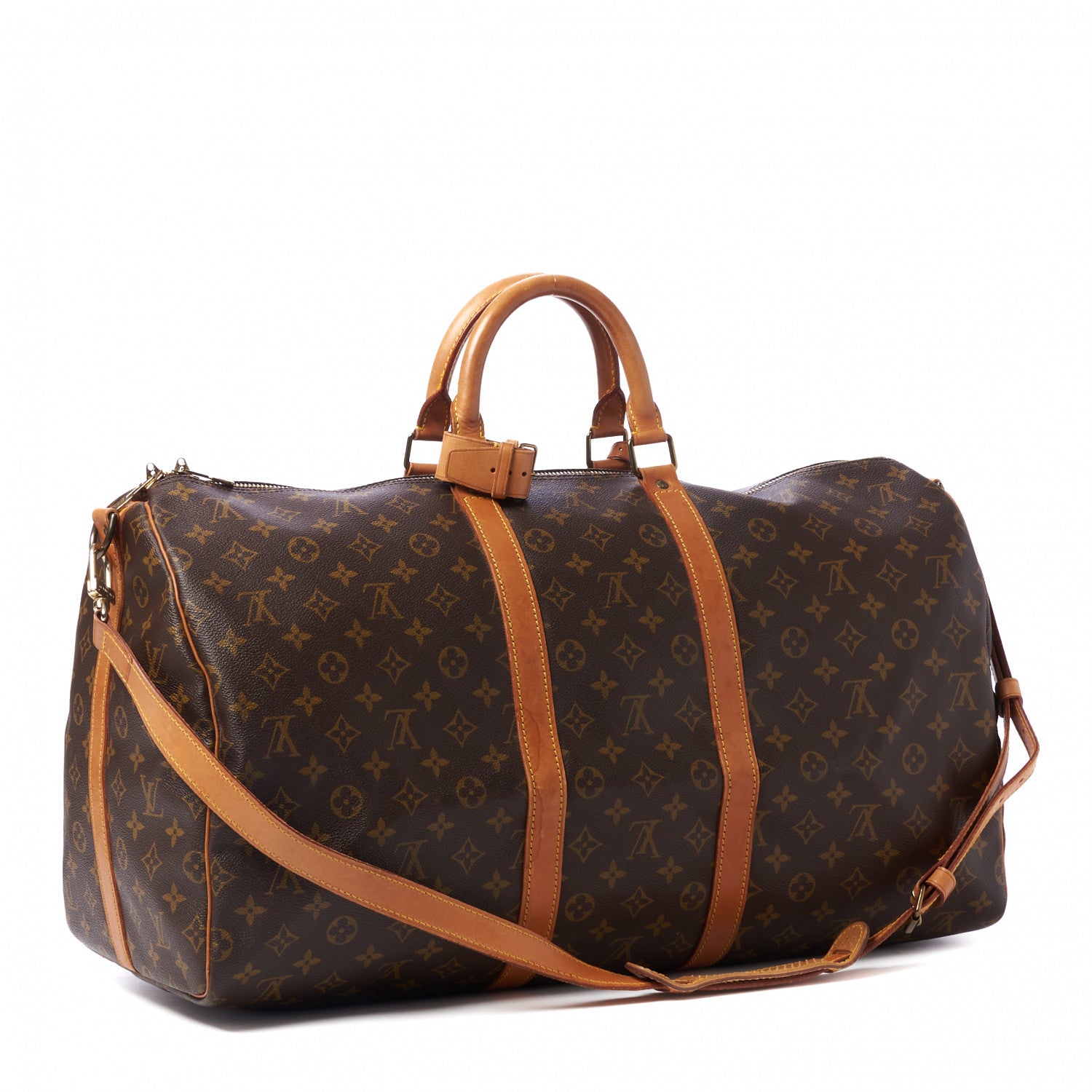 Louis Vuitton Monogram Keepall Bandouliere 55 3 of 10