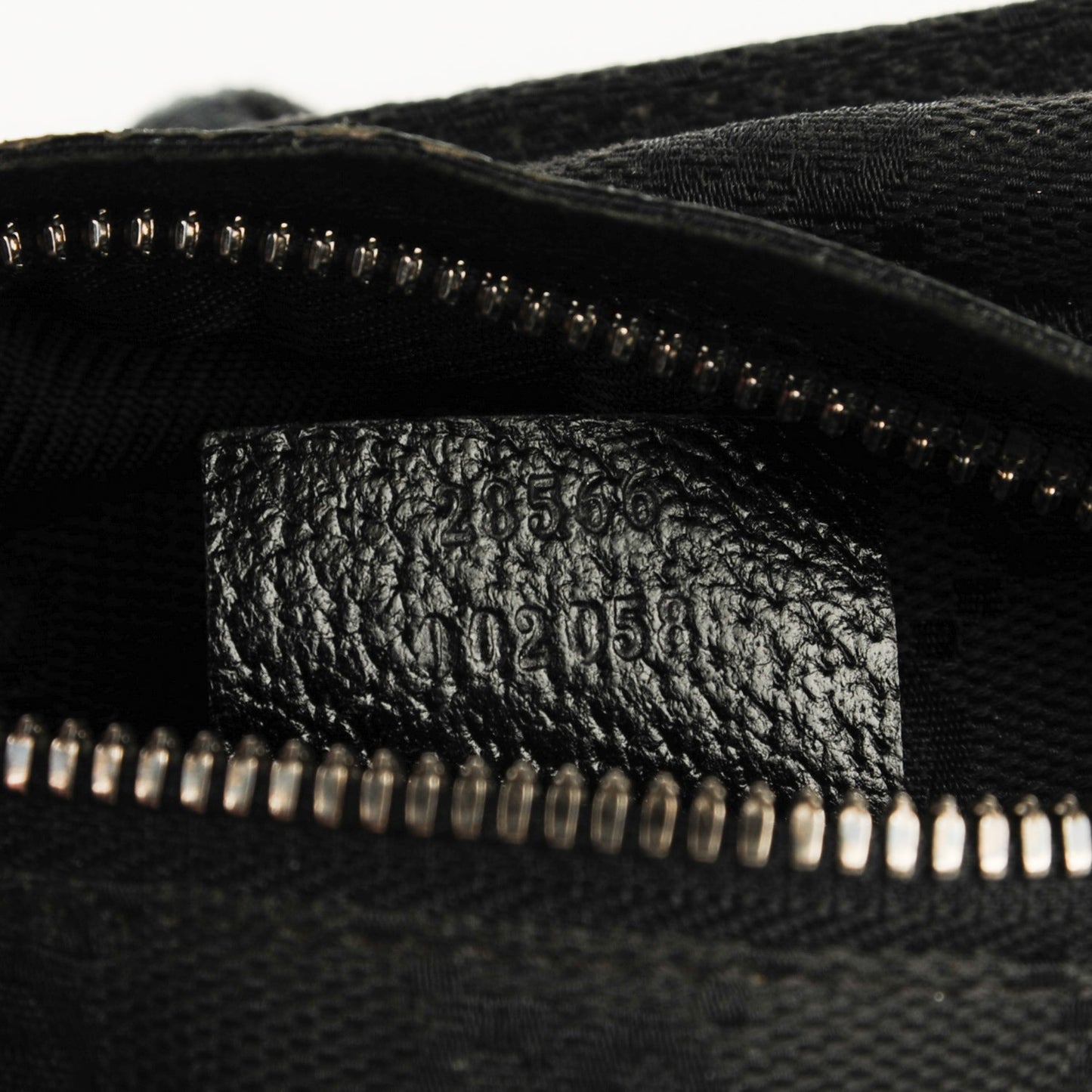 Monogram Belt Bag Black