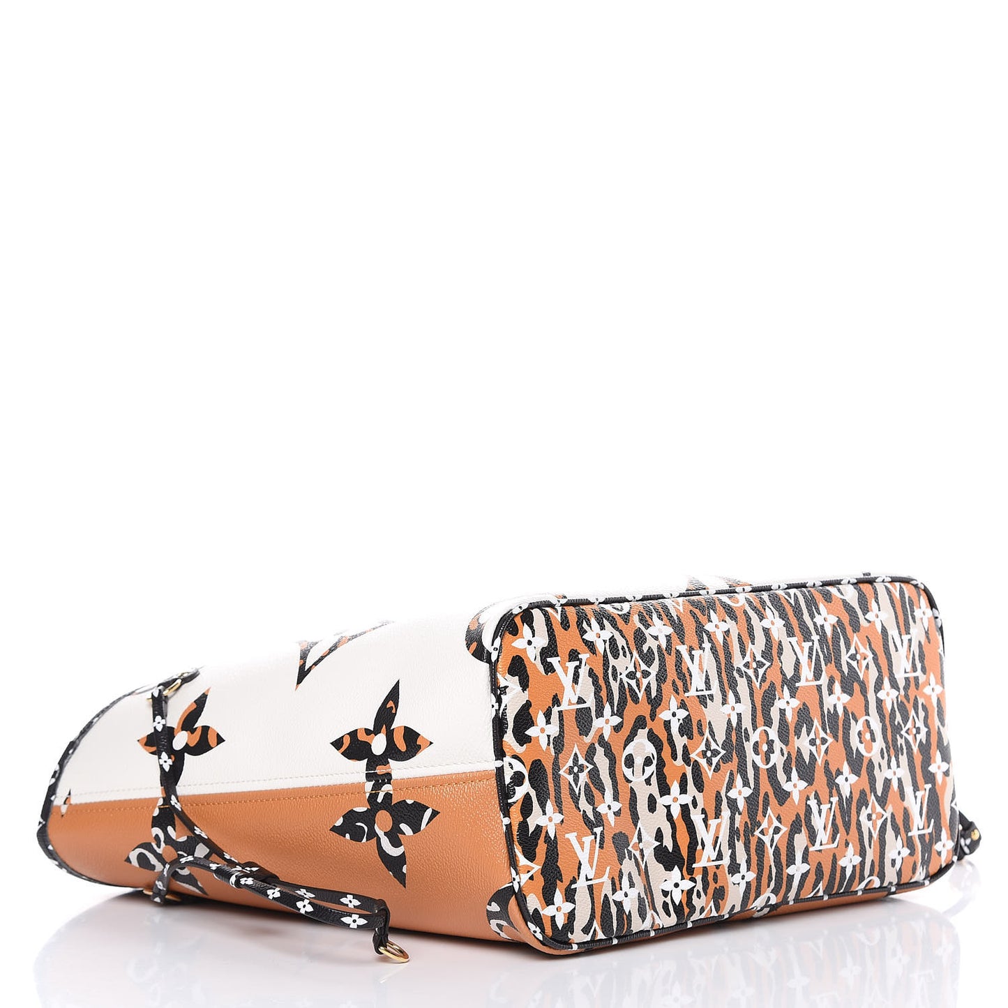 Monogram Giant Jungle Neverfull MM Ivory