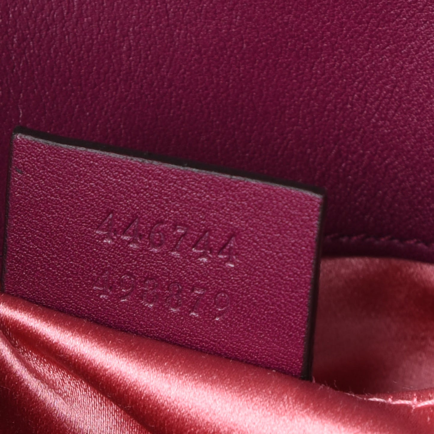 Velvet Matelasse Embroidered Mini GG Marmont Shoulder Bag Bordeaux