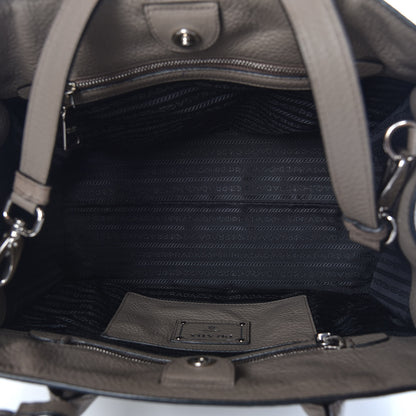 Prada Vitello Daino Shopping Tote Argilla 5 of 11