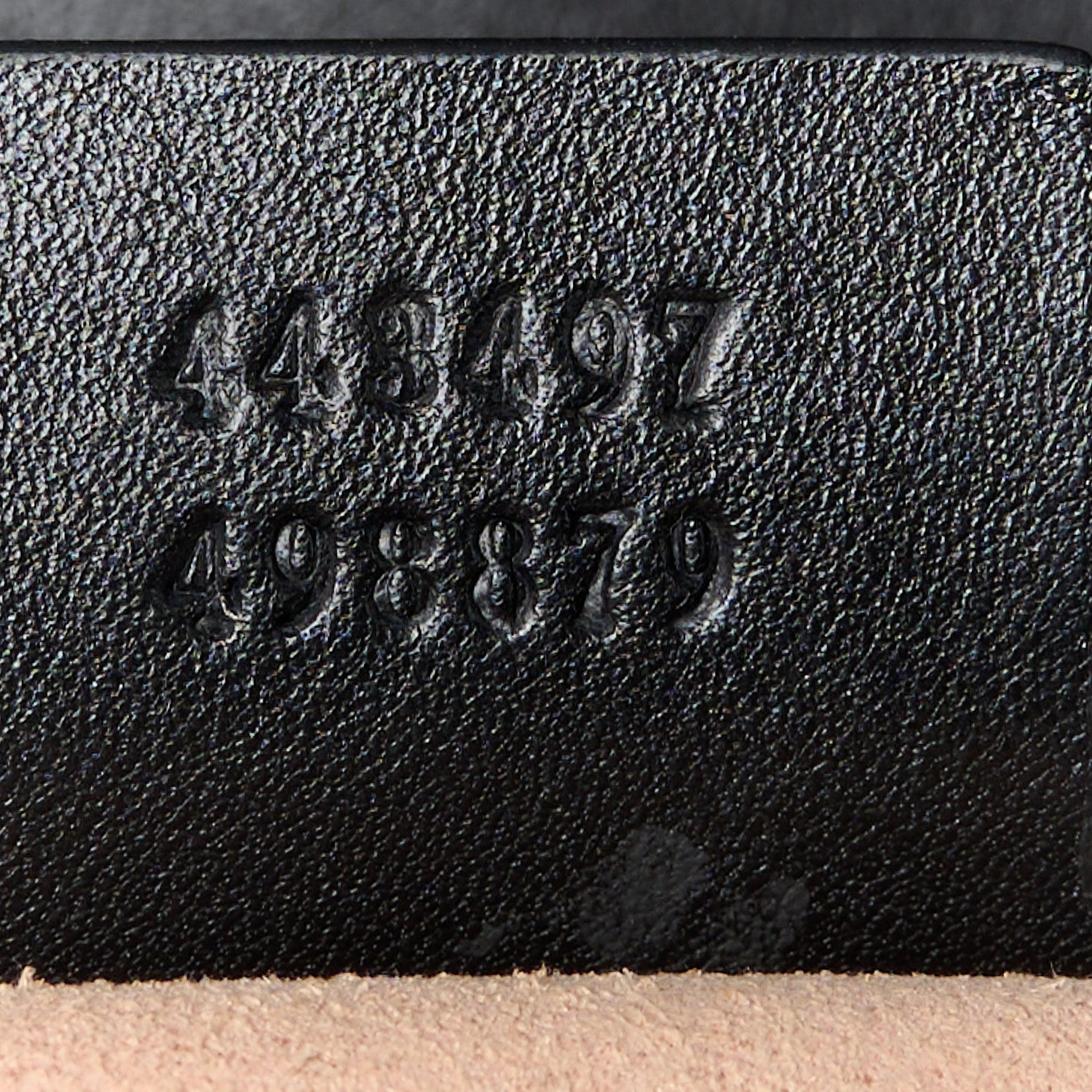 Gucci Calfskin Matelasse Studded Small Pearly GG Marmont Shoulder Bag Black 7 of 11