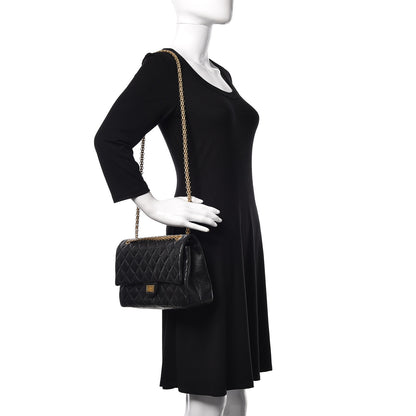 Chanel Aged Calfskin Quilted 2.55 Reissue 226 Flap Black 2 of 10