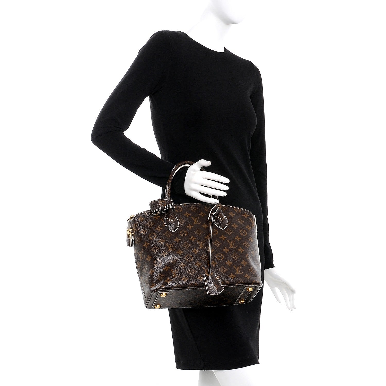 Louis Vuitton Monogram Shine Fetish Lockit 2 of 6