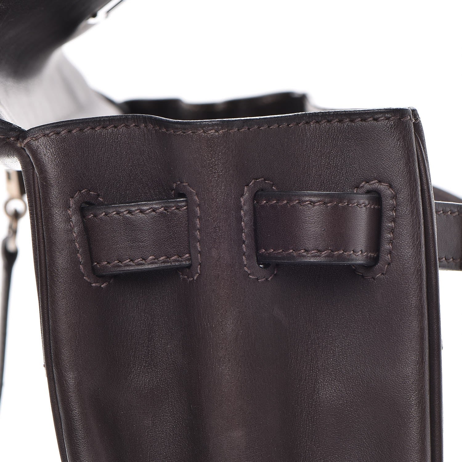 Hermes Toile Swift Kelly 32 Chocolate 9 of 35