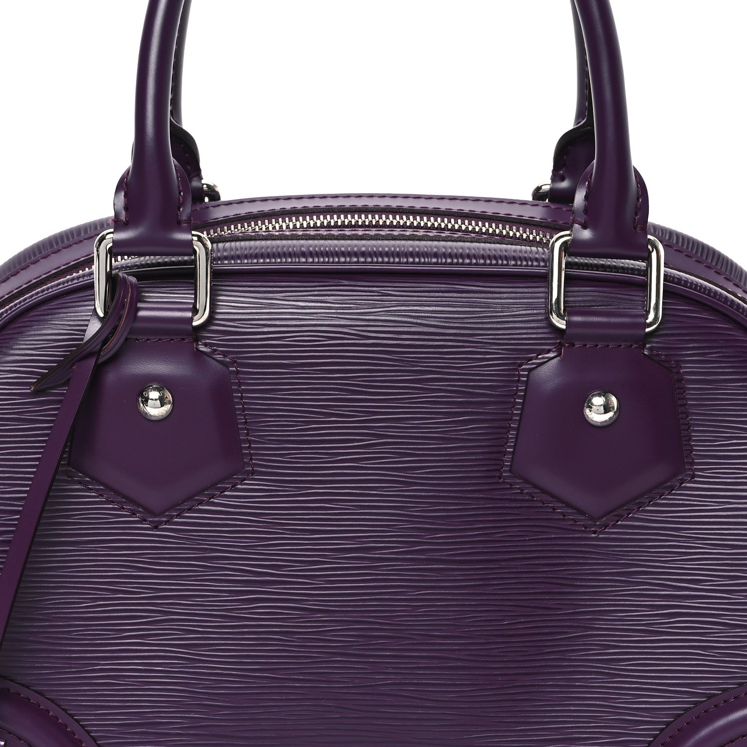 Louis Vuitton Epi Bowling Montaigne PM Cassis 7 of 9