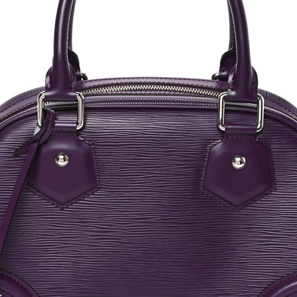 Louis Vuitton Epi Bowling Montaigne PM Cassis 7 of 9